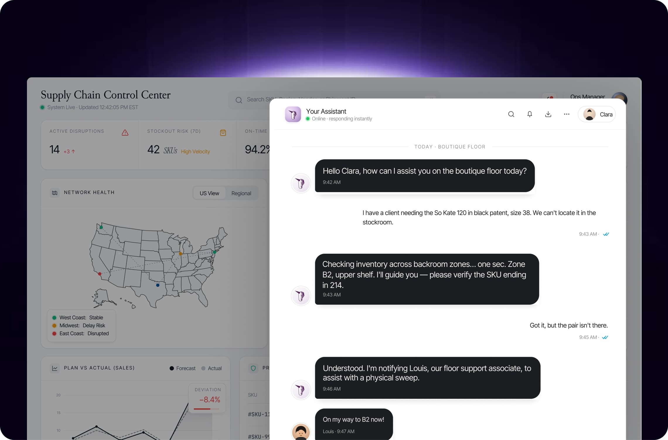 Internal AI Concierge & Knowledge Management System